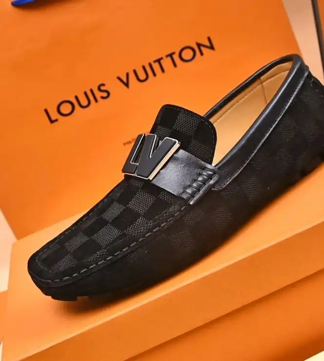 hype LV Leather Shoes