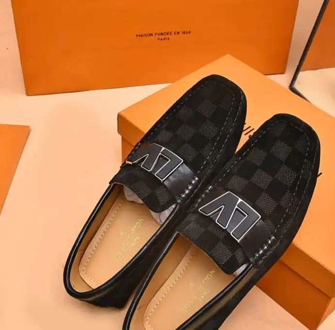 hype LV Leather Shoes