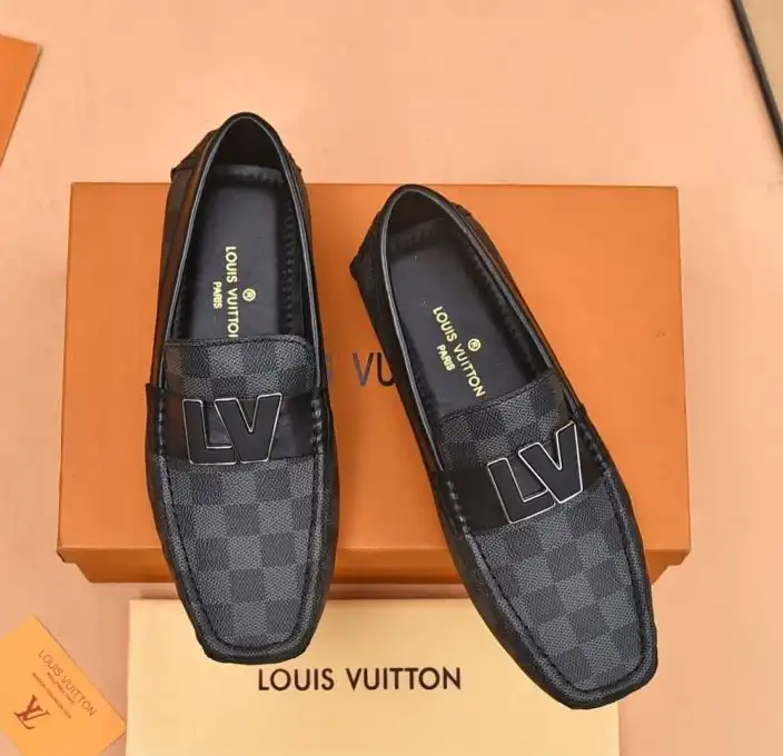 hype LV Leather Shoes