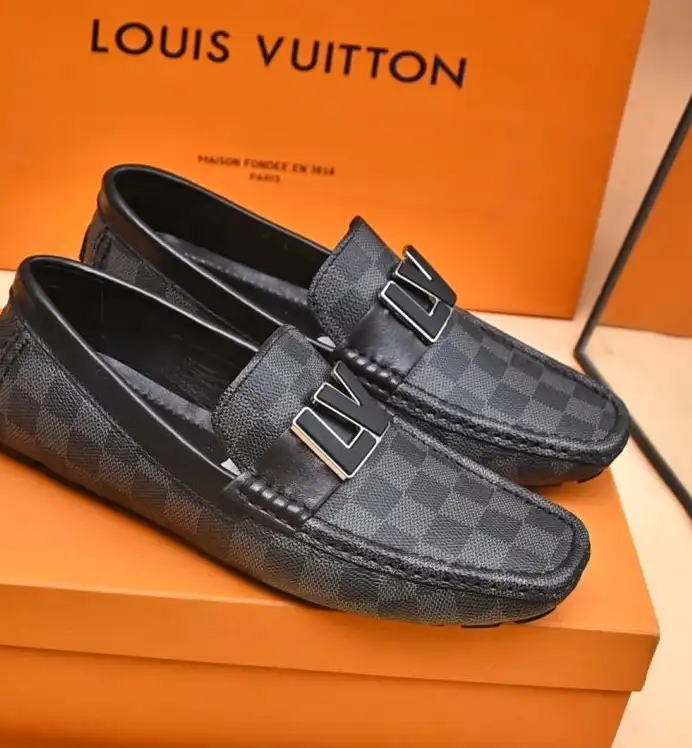 hype LV Leather Shoes