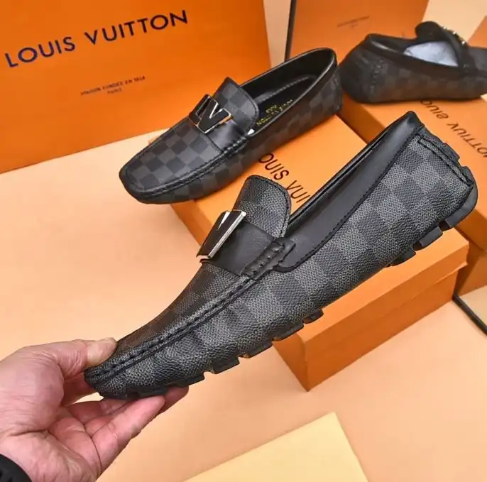 hype LV Leather Shoes