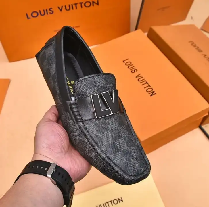 hype LV Leather Shoes