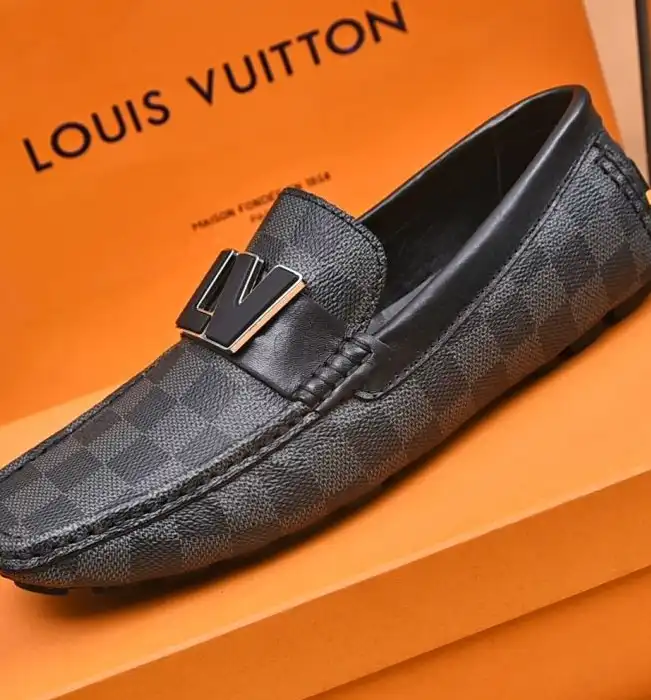 hype LV Leather Shoes