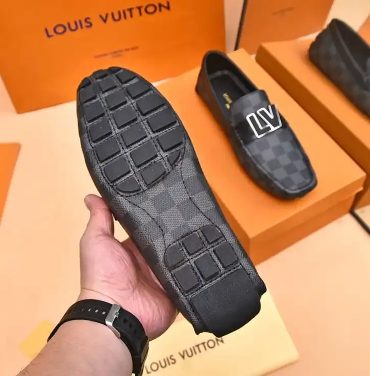 hype LV Leather Shoes