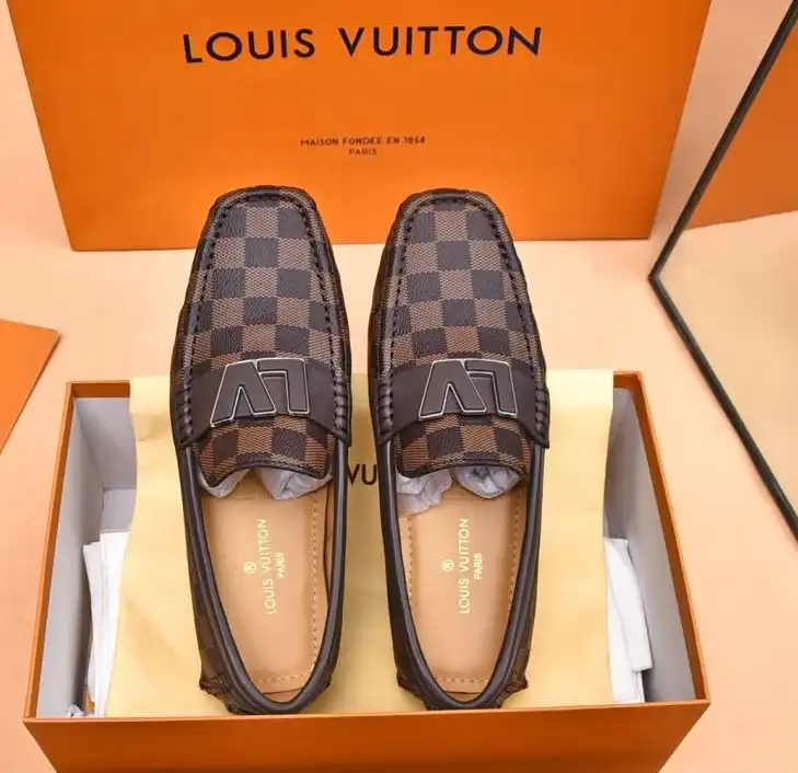 hype LV Leather Shoes