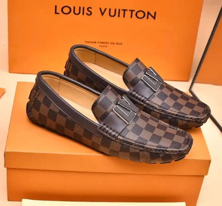 hype LV Leather Shoes