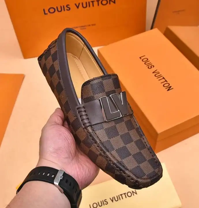 hype LV Leather Shoes