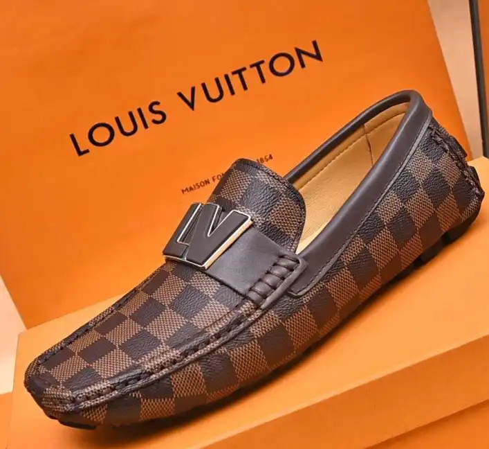 hype LV Leather Shoes