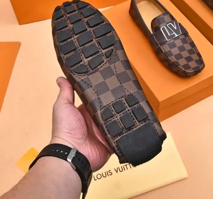 hype LV Leather Shoes