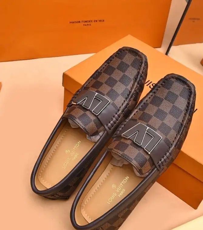 hype LV Leather Shoes