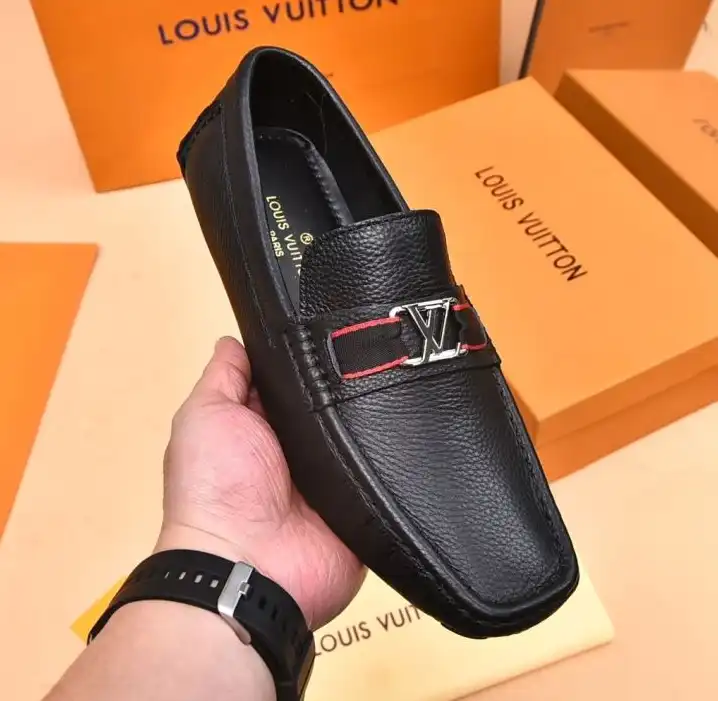 hype LV Leather Shoes