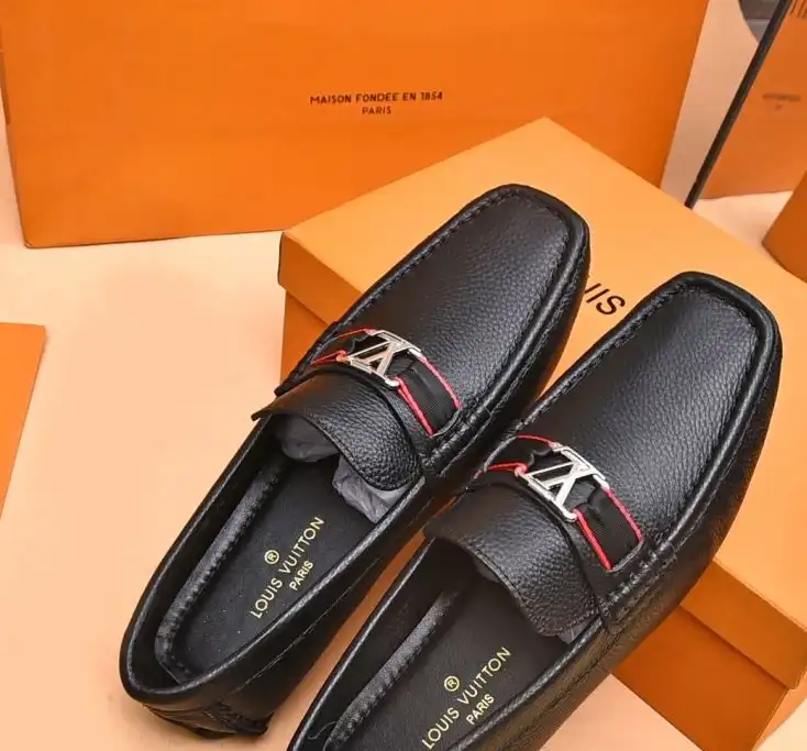 hype LV Leather Shoes