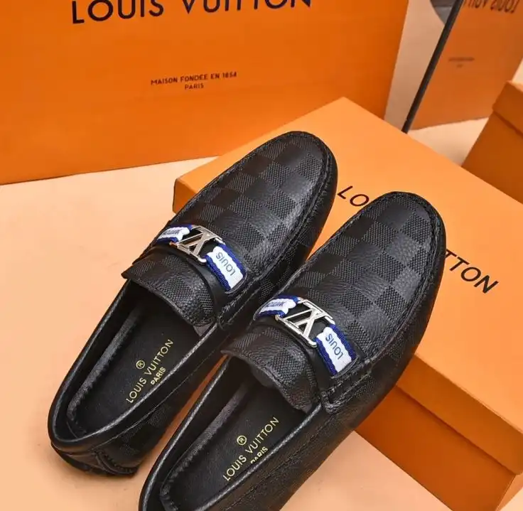 hype LV Leather Shoes