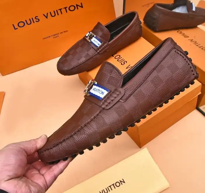 hype LV Leather Shoes