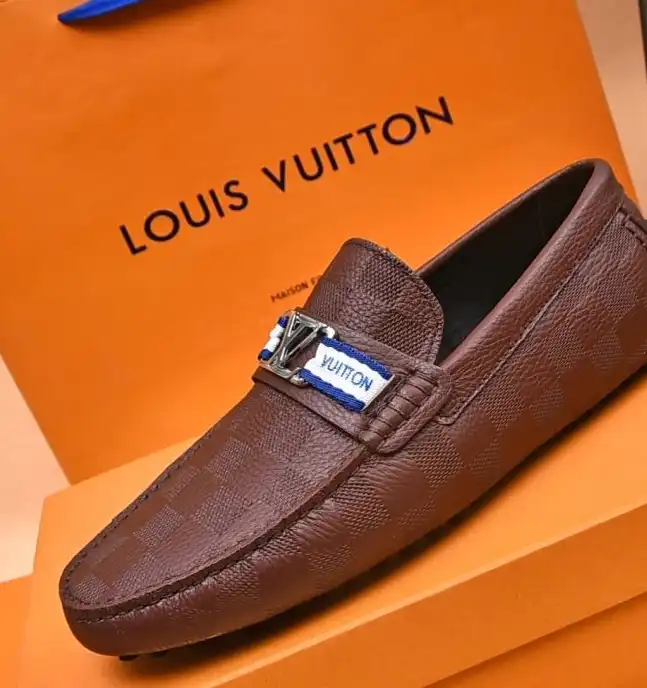 hype LV Leather Shoes