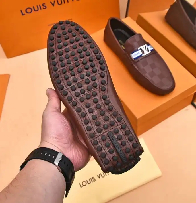 hype LV Leather Shoes