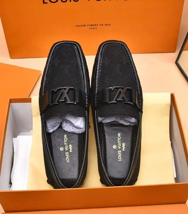 hype LV Leather Shoes