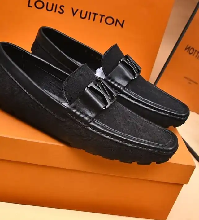 hype LV Leather Shoes