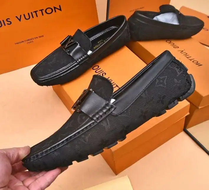 hype LV Leather Shoes