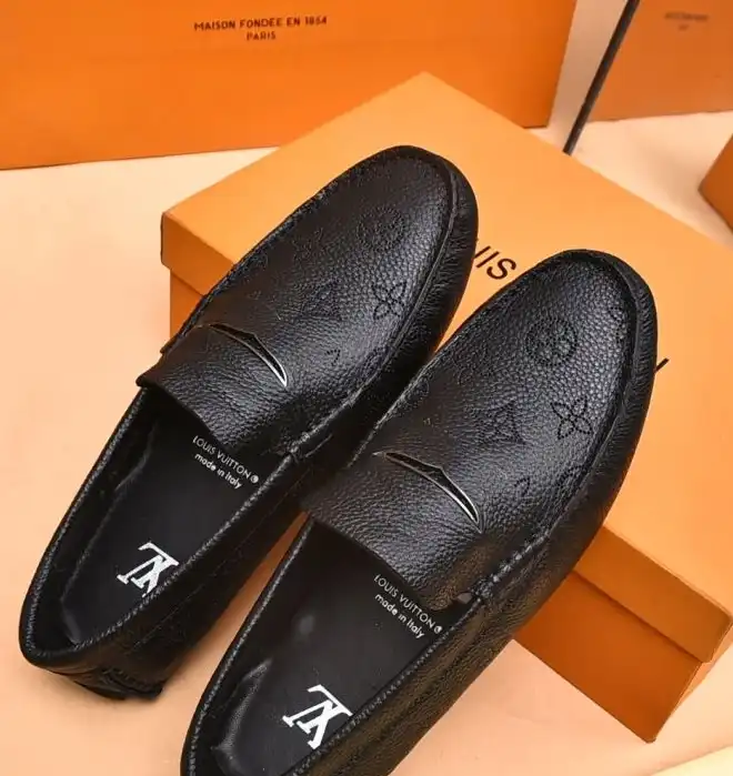 hype LV Leather Shoes