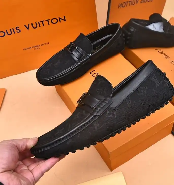 hype LV Leather Shoes