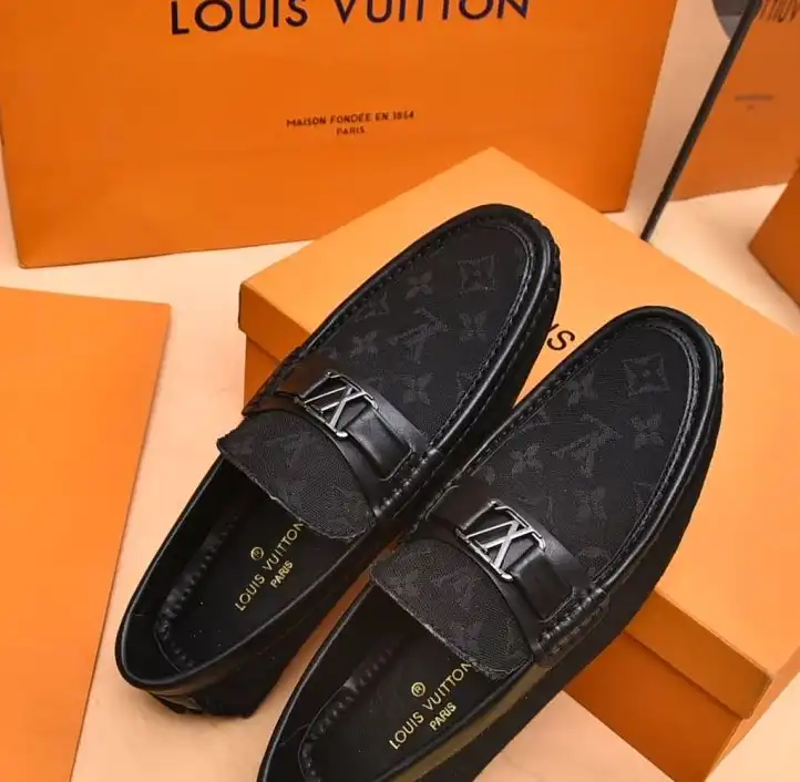 hype LV Leather Shoes