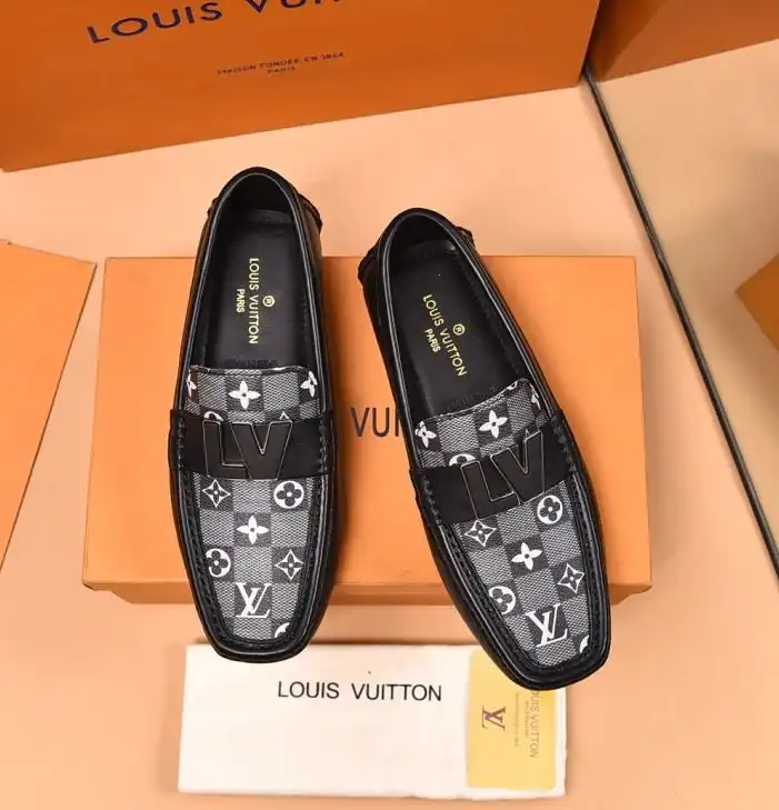 hype LV Leather Shoes