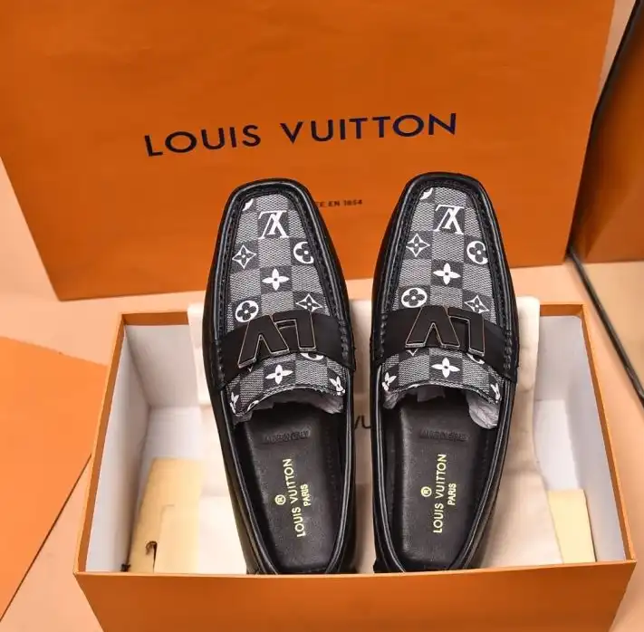 hype LV Leather Shoes