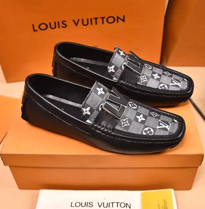 hype LV Leather Shoes