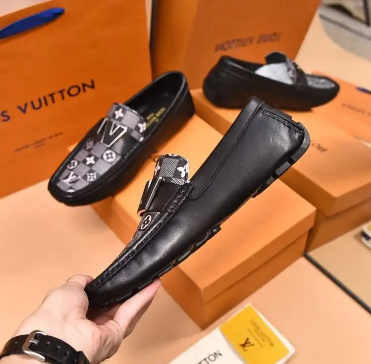 hype LV Leather Shoes