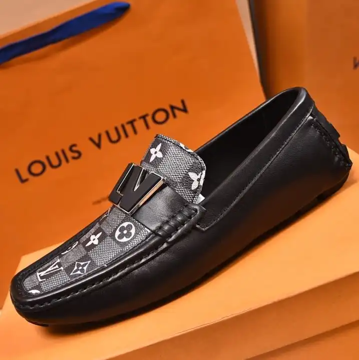 hype LV Leather Shoes