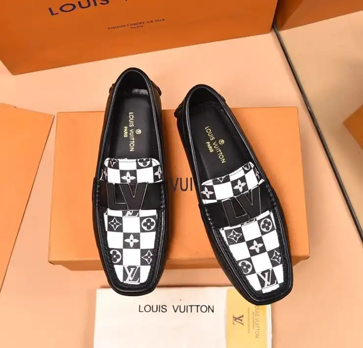 hype LV Leather Shoes