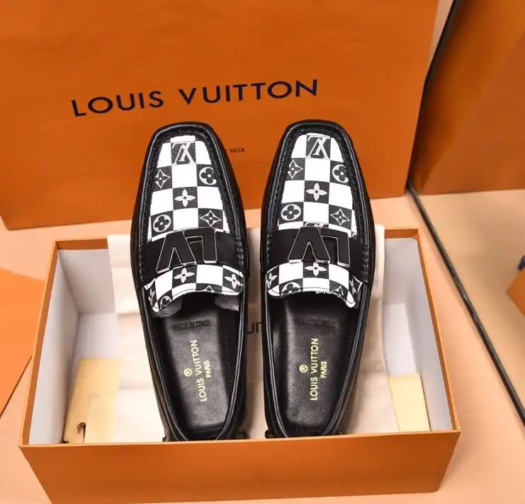 hype LV Leather Shoes