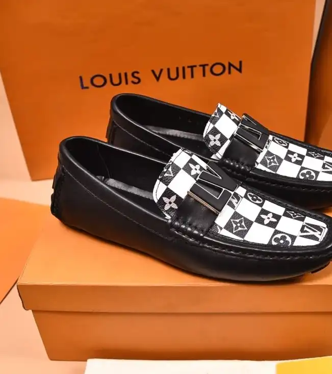 hype LV Leather Shoes