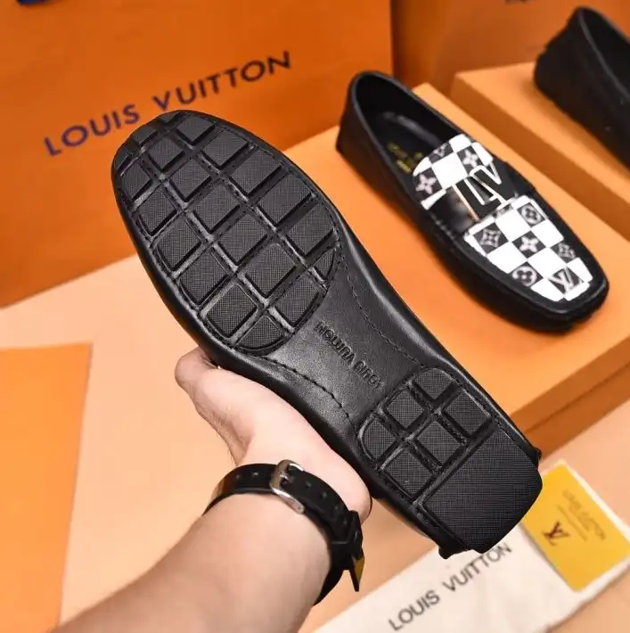 hype LV Leather Shoes