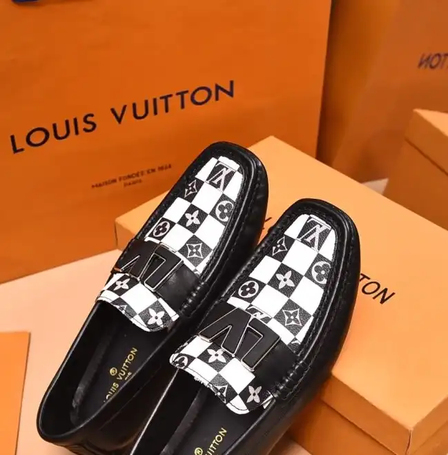 hype LV Leather Shoes