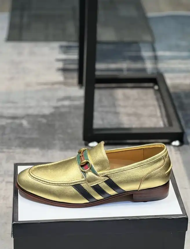 hype Gucci Leather Shoes