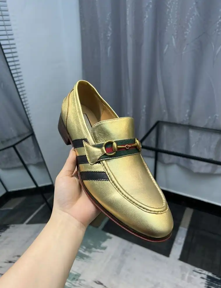 hype Gucci Leather Shoes