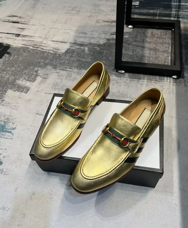 hype Gucci Leather Shoes