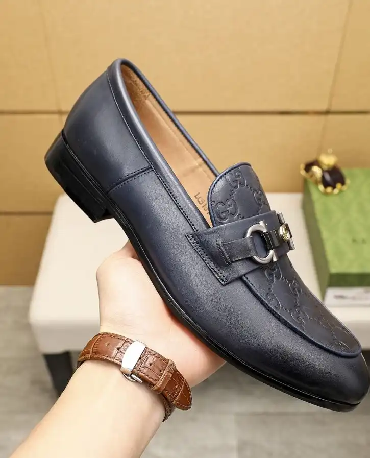 hype Gucci Leather Shoes