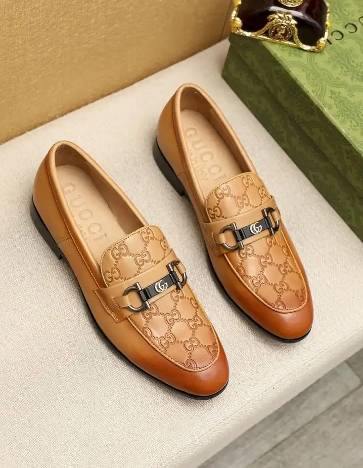 hype Gucci Leather Shoes