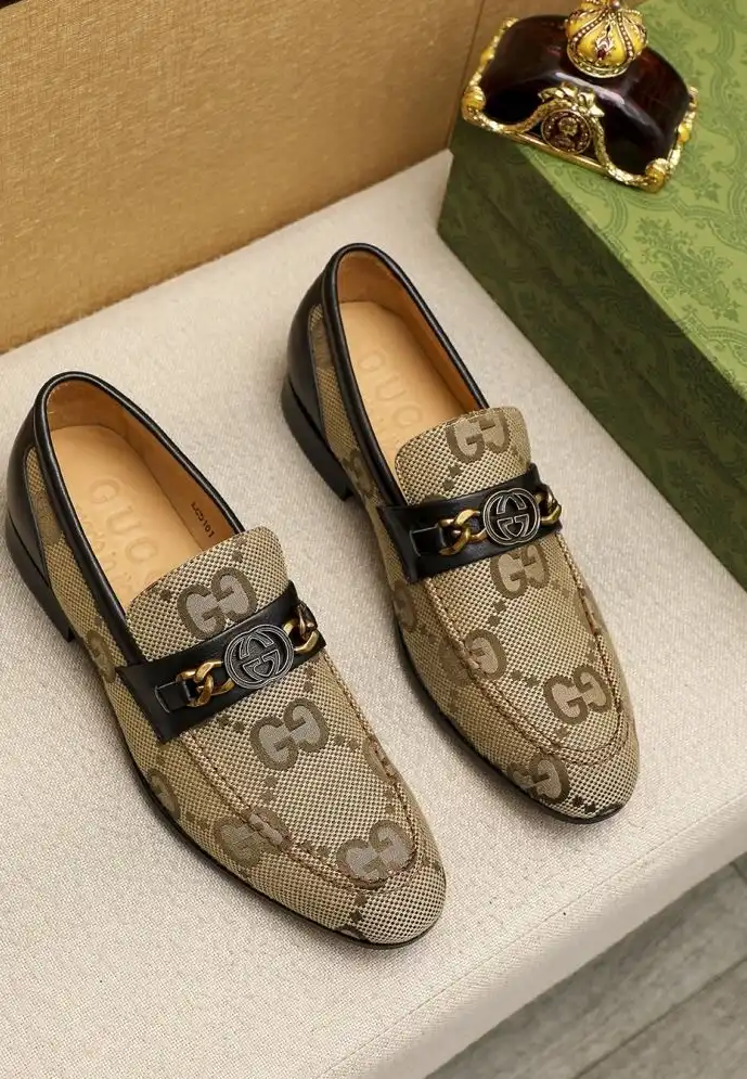 hype Gucci Leather Shoes