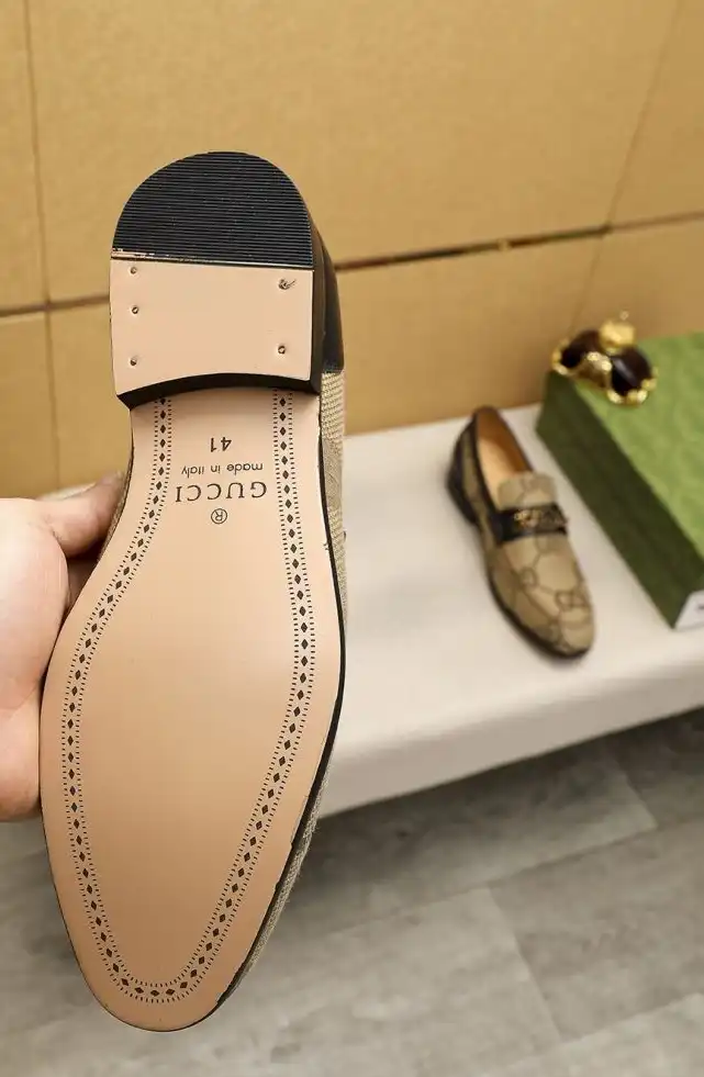 hype Gucci Leather Shoes