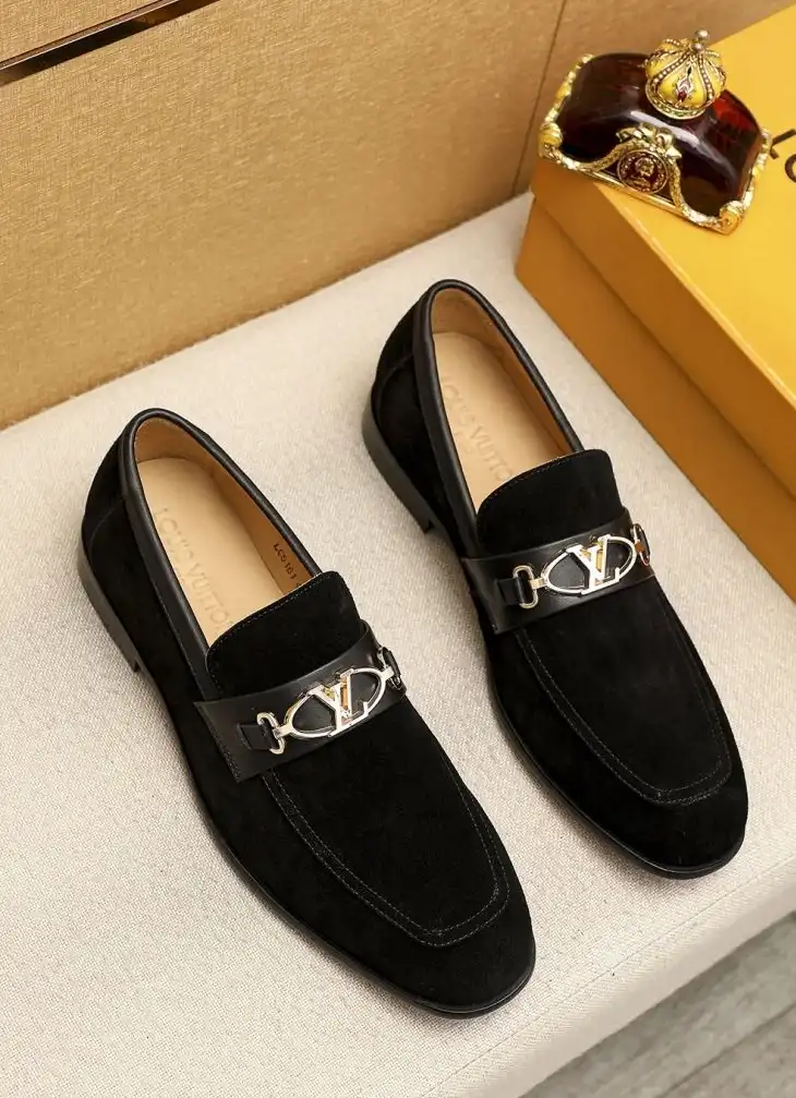 hype LV Leather Shoes