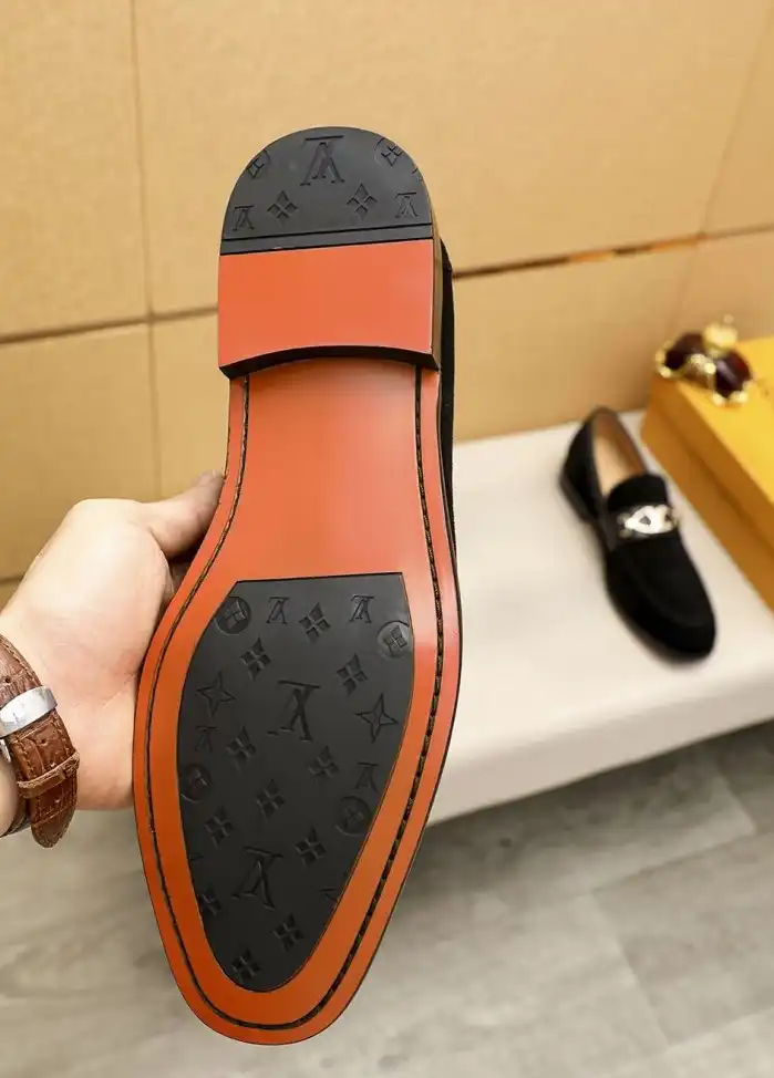 hype LV Leather Shoes