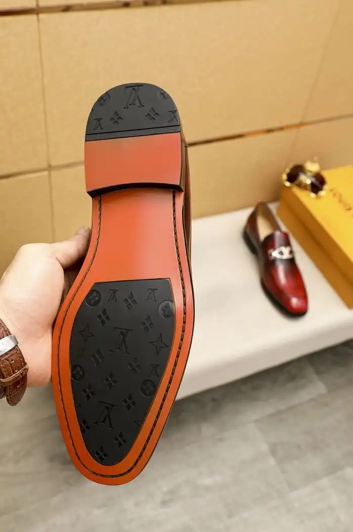 hype LV Leather Shoes