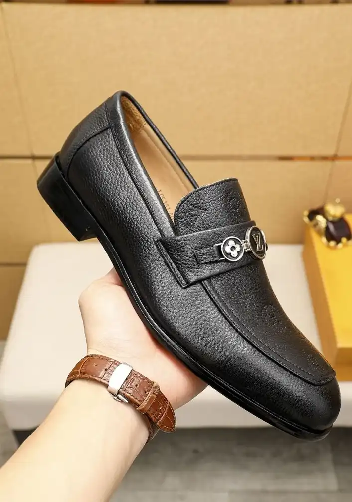 hype LV Leather Shoes