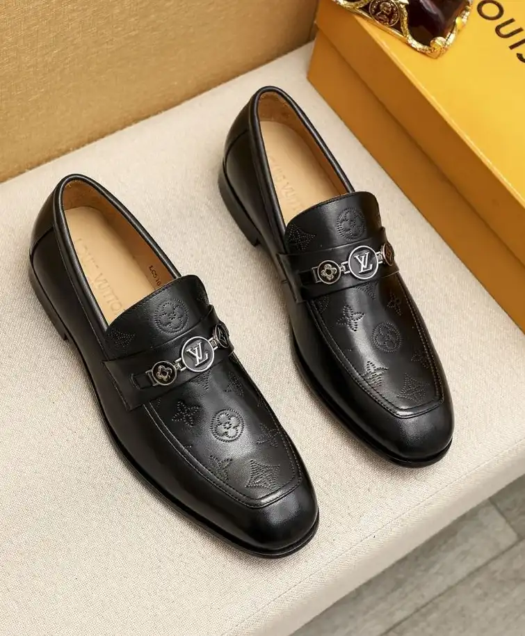 hype LV Leather Shoes