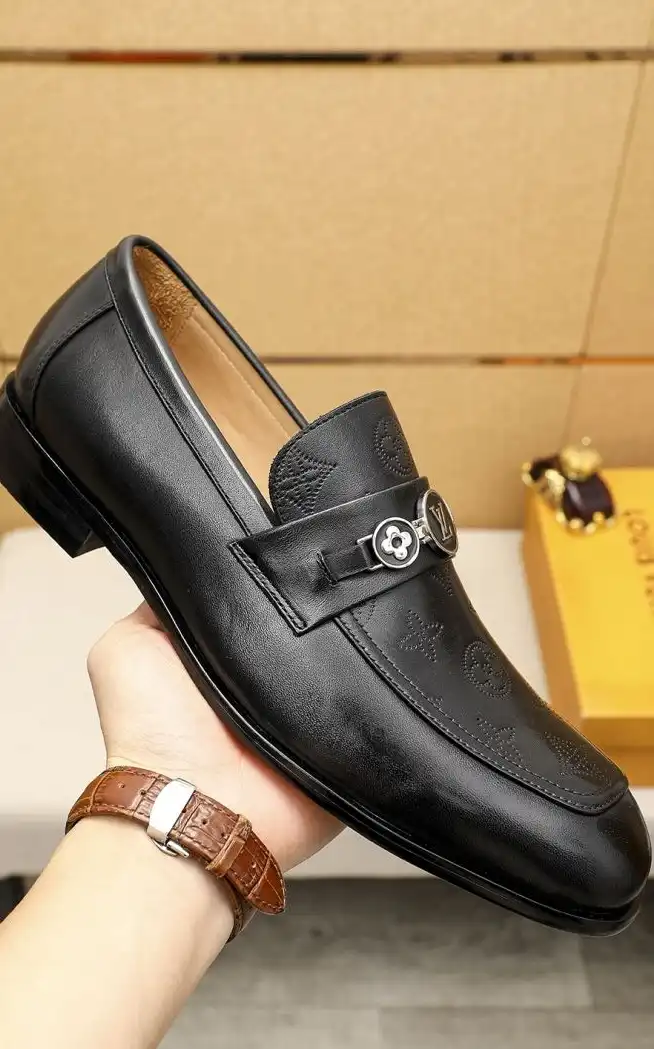 hype LV Leather Shoes