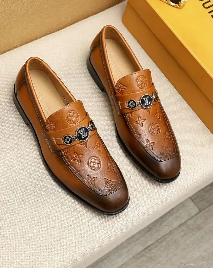 hype LV Leather Shoes